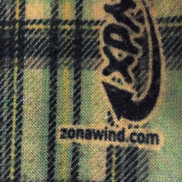 Zonawind  Neck Gaiter Tube Blue White Plaid Snowboard Skiing Gear - Picture 5 of 5